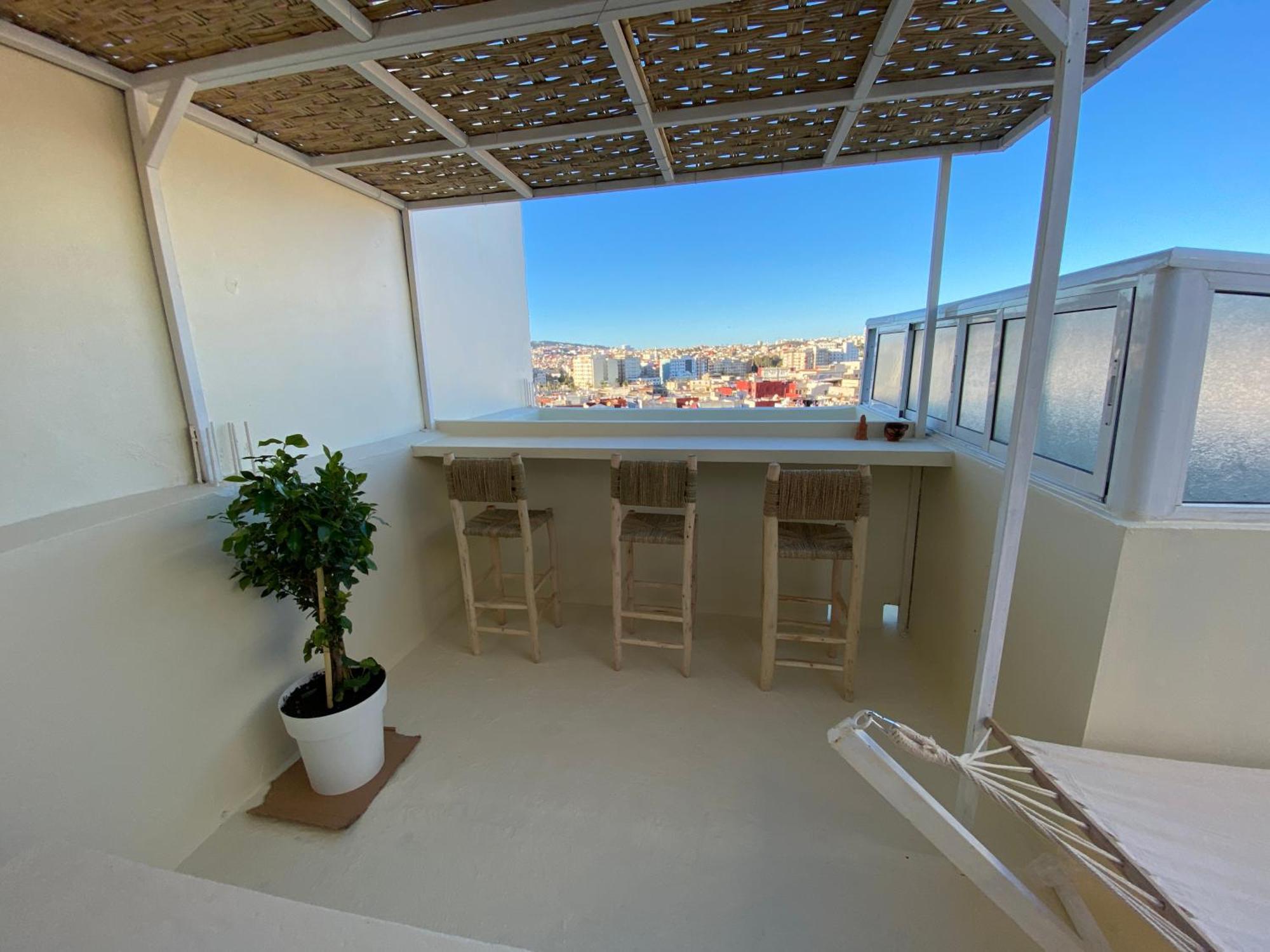 Beautiful Apartment With Private Rooftop Terrace Танжер Экстерьер фото